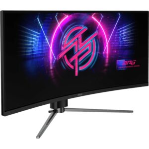 Monitorius MSI MPG 346CQRF X24 34" / UWQHD / 240Hz / 0.5ms / curved / HDR400 / USB-C 98W / height adjustable / black - Image 2