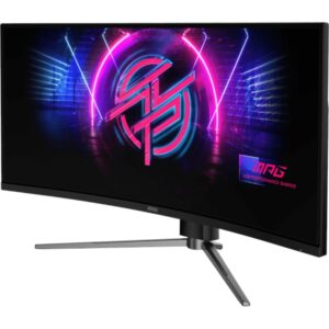 Monitorius MSI MPG 346CQRF X24 34" / UWQHD / 240Hz / 0.5ms / curved / HDR400 / USB-C 98W / height adjustable / black - Image 3