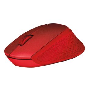 Logitech pelė M330 Silent Plus Red - Image 3