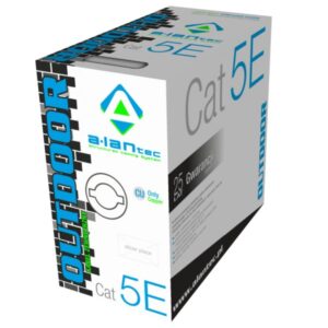 A-LAN KIU5OUTZ305 tinklo kabelis Pilka 305 m Cat5e U/UTP (UTP)