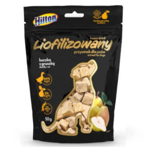 Hilton liofilizowany przysmak z kaczką i gruszką dla psa 50g