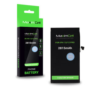 Akumuliatorius Maximcell skirtas Iphone 12/12 Pro 2815mAh Li-poly