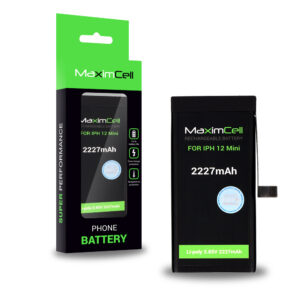 Akumuliatorius Maximcell skirtas Iphone 12 Mini 2227mAh Li-poly