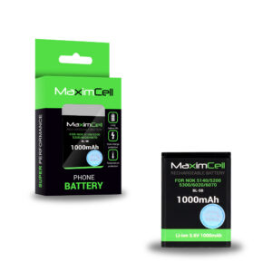 Akumuliatorius Maximcell skirtas Nokia 5140/5200/5300/6020/6070 (BL-5B) 1000mAh Li-ion