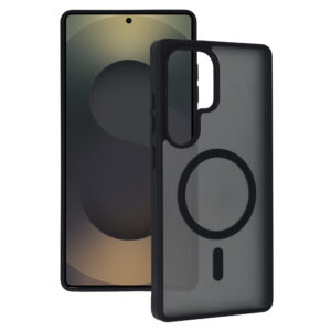 Tel Protect Aura Matte Magsafe dėklas skirtas Samsung Galaxy S26 juodos spalvos