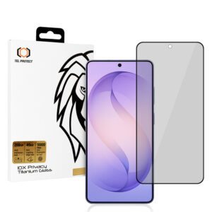 Apsauginis stiklas Tel Protect 10X Privacy Titanium skirtas Samsung Galaxy S26 Ultra (with fingerprint unlock)