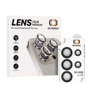 Apsauginis stiklas Tel Protect 3D Lens skirtas Samsung Galaxy S26 Ultra black (objektyvui 5 vnt)