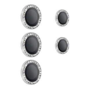 Apsauginis stiklas HARD DIAMOND skirtas (LENS) Samsung Galaxy S26 Ultra silver (objektyvui 5 vnt)