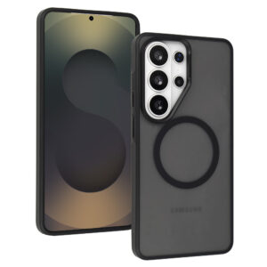 Liavec Soft dėklas Metal Frame skirtas Samsung Galaxy S26 Plus black