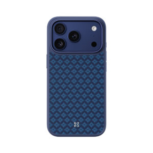 Benks Magnetic Armor Pro Armor Grid Kevlar dėklas Metal Frame 600D (YB70) skirtas Apple iPhone 17 Pro Max blue