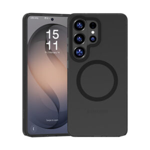 Benks Magnetic Lucid Armor dėklas (A050) skirtas Samsung Galaxy S26 Ultra juodos spalvos