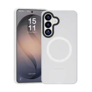 Benks Magnetic Lucid Armor dėklas (A049) skirtas Samsung Galaxy S26 Plus baltos spalvos