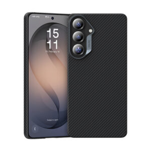 Benks Magnetic Armor Air Kevlar dėklas Metal Frame 600D (J049) skirtas Samsung Galaxy S26 Plus black