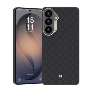 Benks Magnetic Armor Air Armor Grid Kevlar dėklas Metal Frame 600D (E048) skirtas Samsung Galaxy S26 black