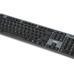 iBox IKMS606W klaviatūra  RF Wireless Anglų Juoda - Image 2