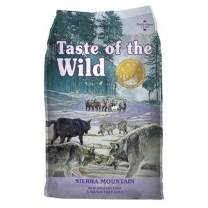 TASTE OF THE WILD Sierra Mountain - sausas maistas šunims - 12,2 kg