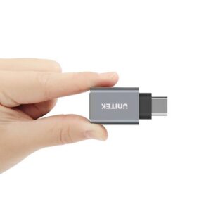 UNITEK Y-A025CGY USB Type-C USB Type-A adapteris Metalinis - Image 3