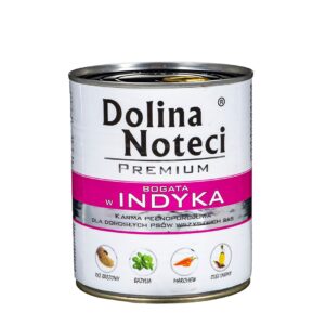 DOLINA NOTECI Premium Rich in turkey - Šlapias maistas šunims - 800 g