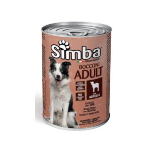 Simba Adult lamb visavertis konservuotas pašaras suaugusiems šunims su ėriena 415g