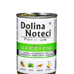 DOLINA NOTECI Premium Gausus žvėrienos - šlapias šunų maistas - 400 g