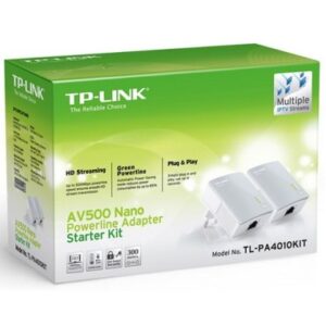 TP-LINK TL-PA4010, AV500 Nano Powerline Adapter Starter Kit - Image 2