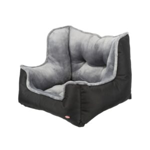 TRIXIE  Automobilinis guolis, tvirt. prie sėdynės, 50x40x50 cm, juoda-pilka - Image 2