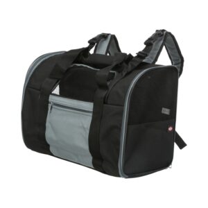 TRIXIE Connor kuprinė, 42x29x21cm, juoda/pilka