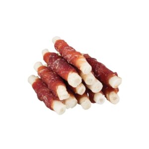 TRIXIE Denta Fun skanėstai šunims, kramtomi antienos suktinukai 120 g - Image 2