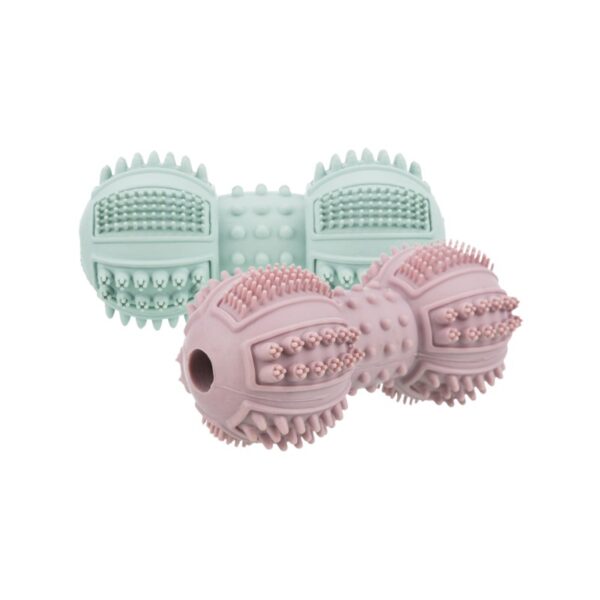 trixie-junior-hantelis-naturali-guma-9-cm