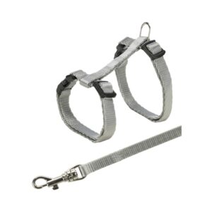 TRIXIE  Junior Kačiukų petnešos su pavadėliu, 19-31 cm-8 mm, 1.20 m