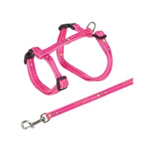 TRIXIE  Kačių petnešos su pavadėliu, XXL, Good Luck, 34-57 cm-13 mm, 1.20 m