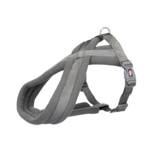 TRIXIE Premium touring petnešos, M 45-80cm/25mm, grafito