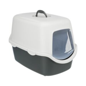 TRIXIE  Vico Tualetas namelis katei 40x40x56 cm, tamsiai pilka-šviesiai pilka