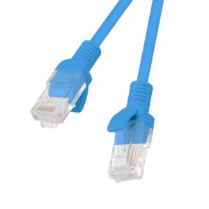LANBERG PATCHCORD RJ45 CAT. 6 UTP 15M MĖLYNOS SPALVOS