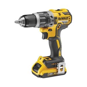 DeWALT DCD796D2-QW grąžtas Beraktė Juoda, Geltona 1,6 kg