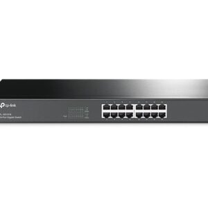 TP-LINK TL-SG1016 valdomas L2 Gigabit Ethernet (10/100/1000) juodas
