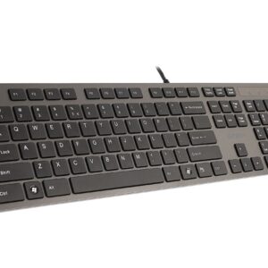A4Tech KV-300H klaviatūra USB QWERTY Juoda, Pilka - Image 2