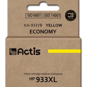 Actis KH-933YR rašalas (pakaitinis HP 933XL CN056AE; standartinis; 13 ml; geltonas)