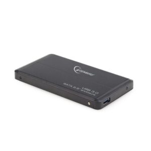 Gembird EE2-U3S-2 saugojimo diskų korpusas HDD korpusas Juoda 2.5"