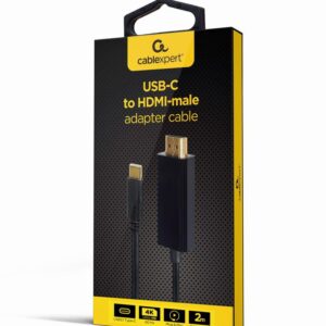 CABLE USB-C TO HDMI 2M/A-CM-HDMIM-02 GEMBIRD