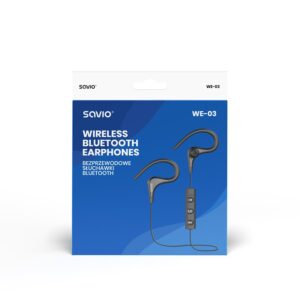 Bluetooth belaidės ausinės Savio WE-03 - Image 3