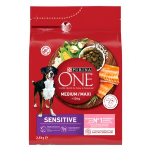 PURINA ONE MED/MAX Adult Sensitive Salmon&Rice 2,5kg