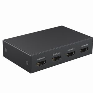 CABLE HDMI SPLITTER 4PORTS/DSP-HDMI4K-4P-01 GEMBIRD