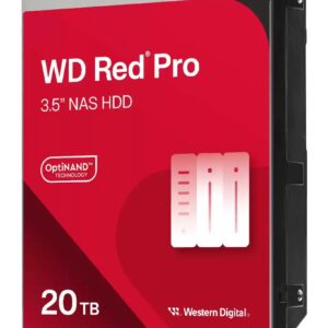 HDD|WESTERN DIGITAL|Red Pro|20TB|SATA 3.0|512 MB|7200 rpm|3,5"|WD202KFGX