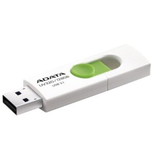 MEMORY DRIVE FLASH USB3 128GB/WHITE AUV320-128G-RWHGN ADATA