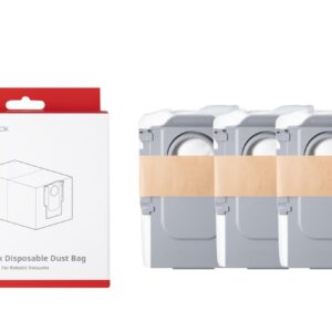 Vacuum Cleaner Accessory|ROBOROCK|Disposable Dust bag|For Qrevo/Qrevo MaxV/S8 MaxV Ultra/Qrevo S/Qrevo Pro/Qrevo Plus/Qrevo Curv/Qrevo Edge/Saros 10R/Saros Z70/Saros 10/Vivian S/Vivian SC/QR 798/Qrevo 5AE/Qrevo Curv 5A1/Qrevo Edge 5V1/QR 798/Qrevo Curv 2 Pro/Qrevo C Pro/Qrevo Curv 2 Flow/Saros 20R|8.02.0454