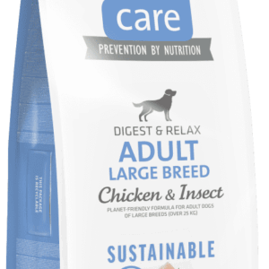 Brit Care Sustainable Adult Large Breed Chicken&Insect sausas maistas šunims su vištiena ir vabzdžiais, 12 kg