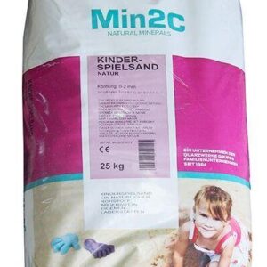 Smėlis smėlio dėžėms Min2C 50 x 30 cm, ruda, 25 kg