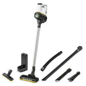Dulkių siurblys|KARCHER|Cordless vacuum cleaner VC 6 Cordless ourFamily Car|Upright/Cordless/Car cleaning/Rechargeable/For carpets|Noise 78 dB|White|Weight 2.6 kg|1.198-672.0