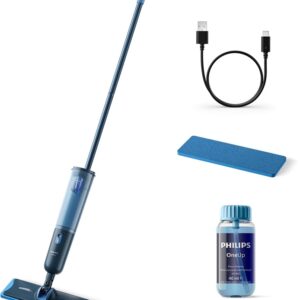 Elektrinė šluota Philips OneUp 3000 Series XV3101/01, mėlyna